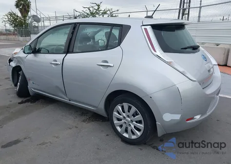 2015 Nissan Leaf S from USA, damaged, VIN 1N4AZ0CP6FC326563